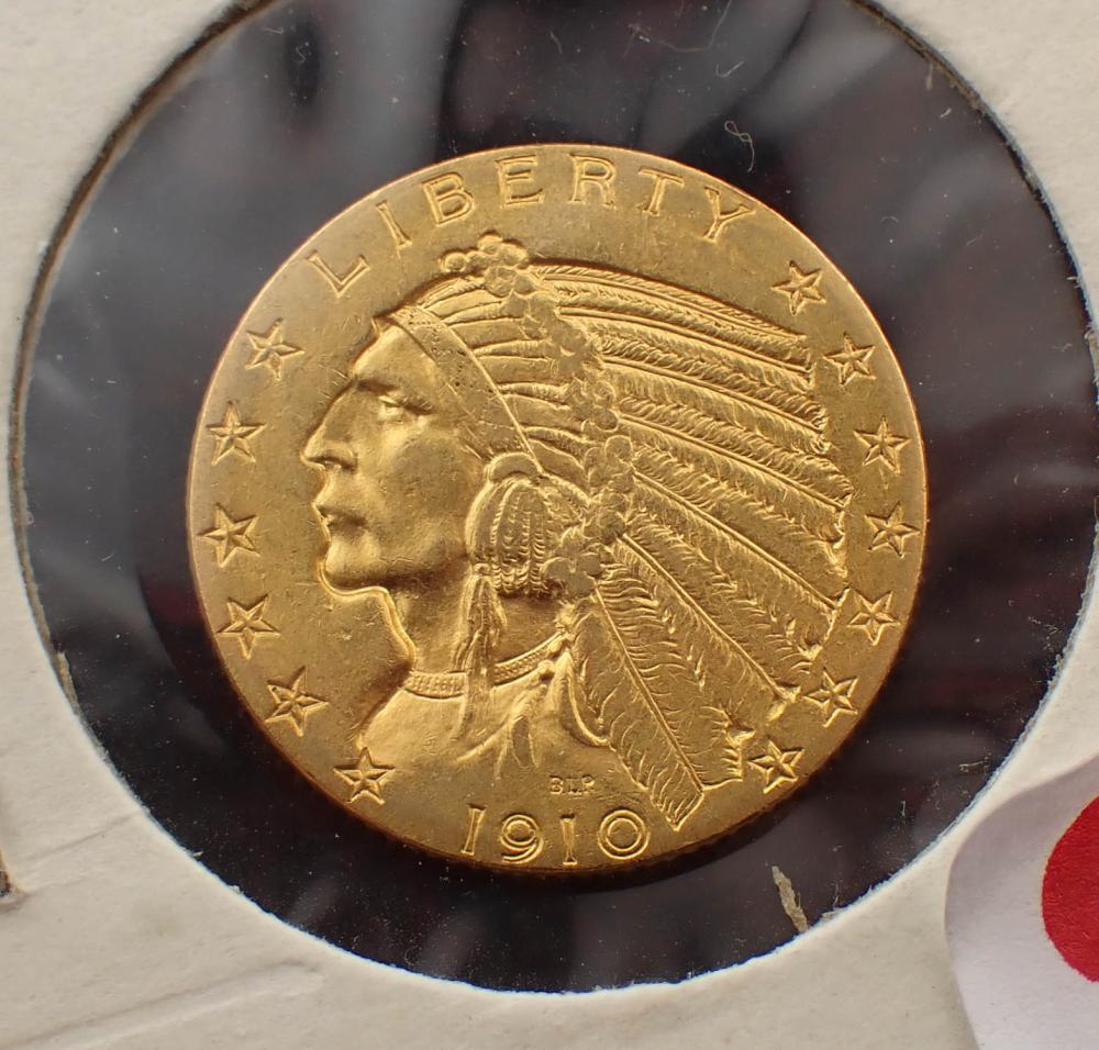 U.S. FIVE DOLLAR GOLD COINU.S. FIVE