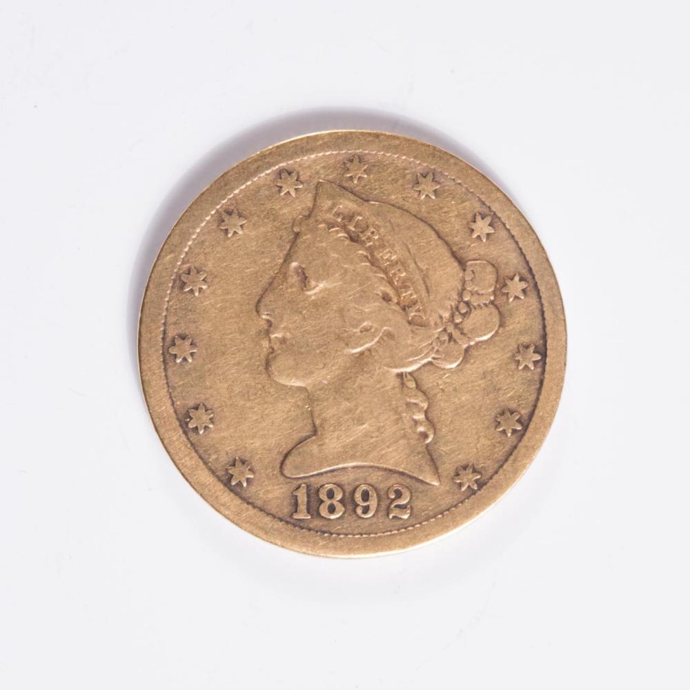 U.S. FIVE DOLLAR GOLD COINU.S. FIVE