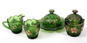 U.S. GLASS LOTA group of four