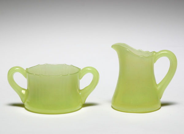 U.S. Glass yellow opaque stretch