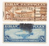 US GRAF ZEPPELIN AIRMAIL STAMP