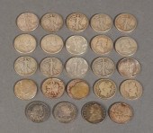 U.S. HALF-DOLLARS (11 LIBERTY,
