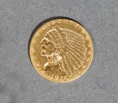 U.S. INDIAN HEAD 1926 $2-1/2 G