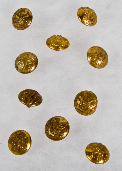 US Indian War Army Tunic Buttons