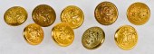 US Indian War Era USMC Buttons