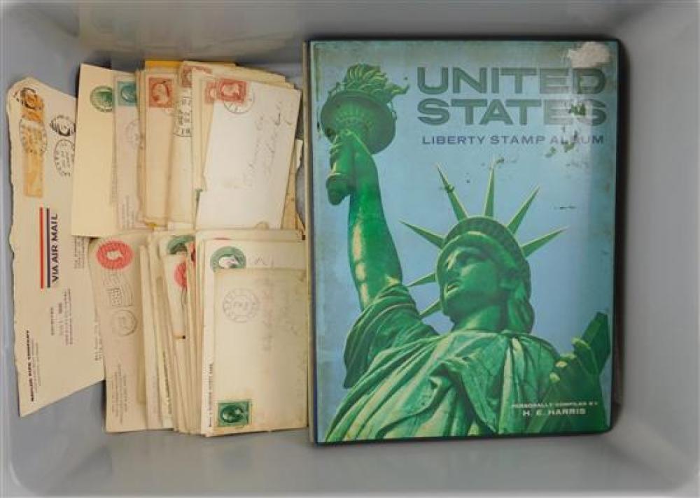 U.S. LIBERTY STAMP ALBUM, MOST
