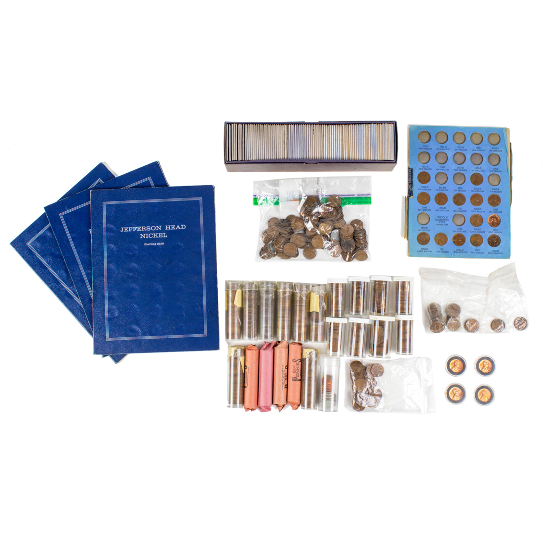 US LINCOLN CENT COLLECTION: