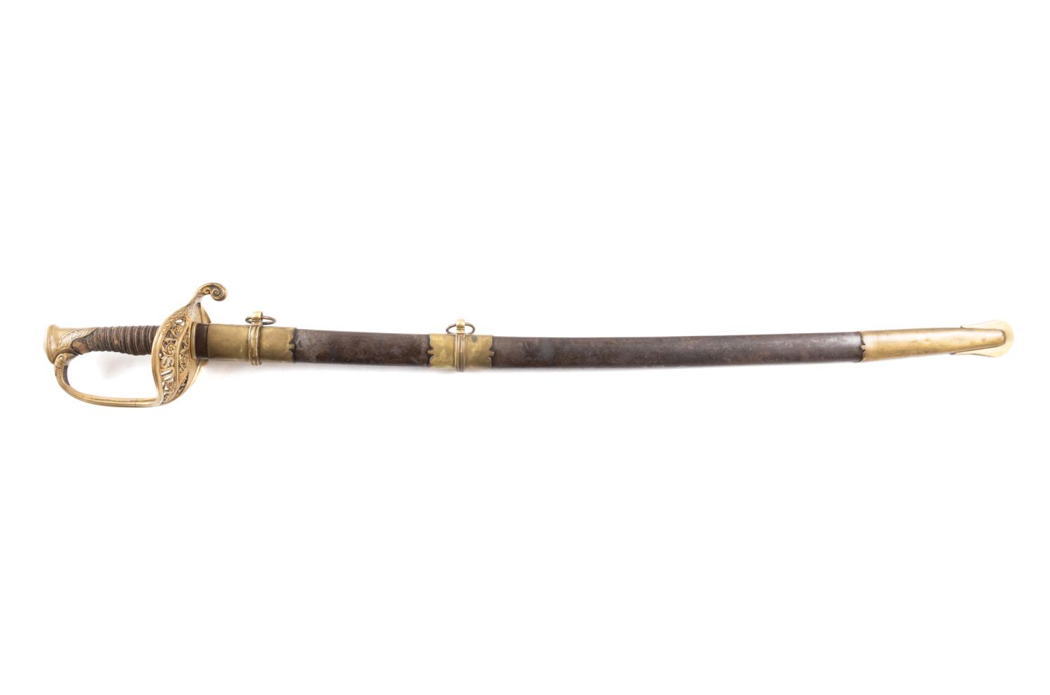 US M1850 STAFF AND FIELD