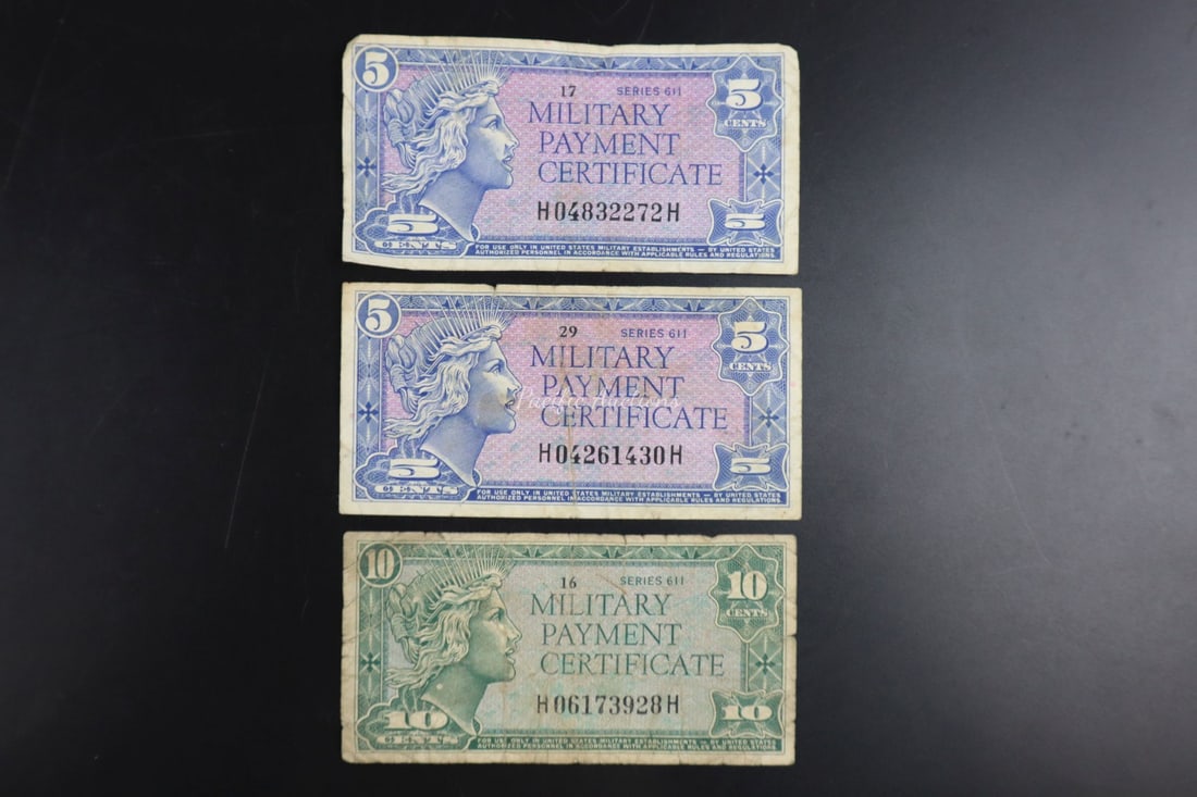 US MILITARY PAYMENT CERTIFICATES, 2