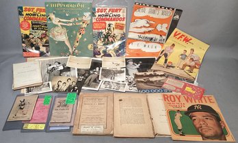 US military related ephemera.