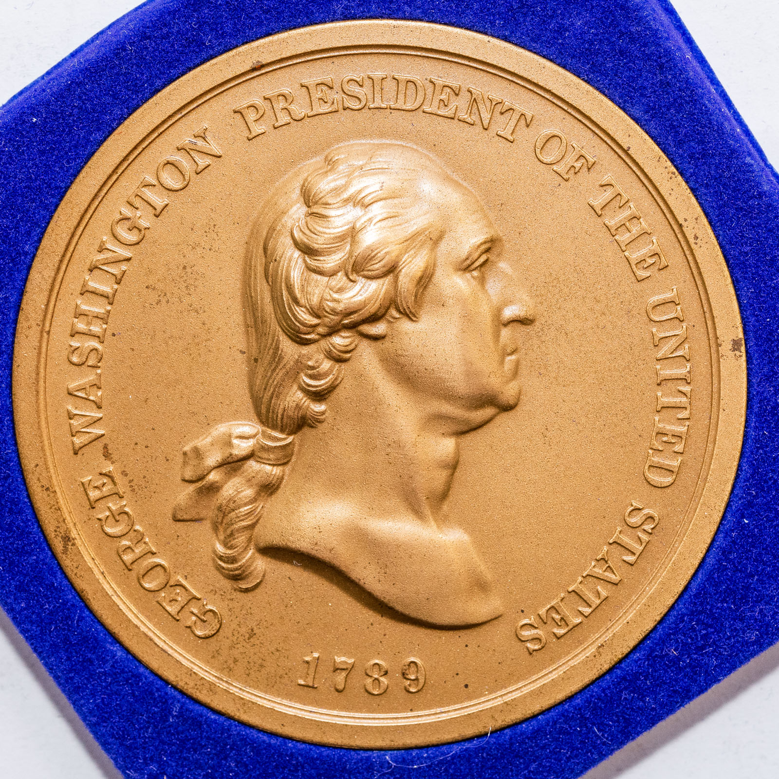 US MINT 3 INCH BRONZE GEORGE