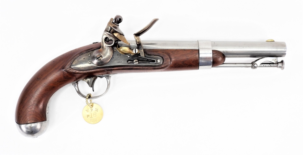 U.S. MODEL 1836 FLINTLOCK PISTOL
