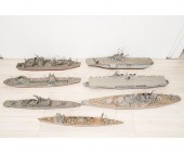 U.S. Naval Fleet scratch built