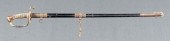U.S. naval officer's sword, or