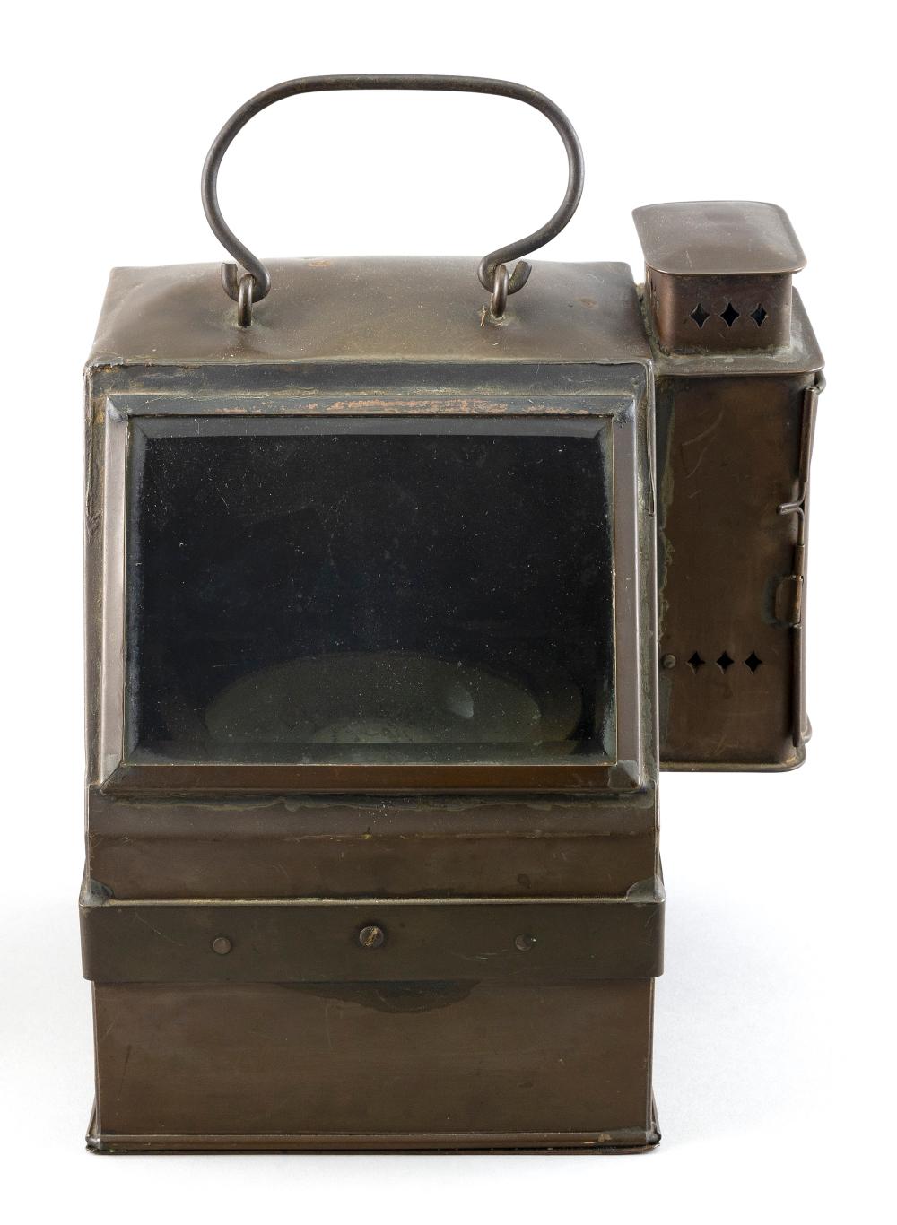 U.S. NAVAL SHIP'S COMPASS HOUSED IN