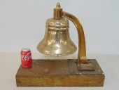 U.S. NAVY BRASS SHIPS BELL, MA