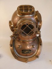 US NAVY DIVING HELMET MARK VA