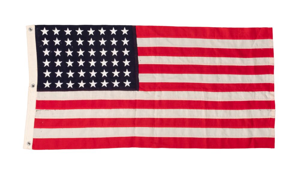 U.S. NAVY ENSIGN MARE ISLAND, CIRCA