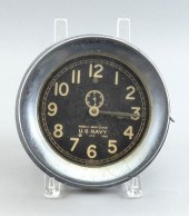 US. NAVY MARK I DECK CLOCK CIR