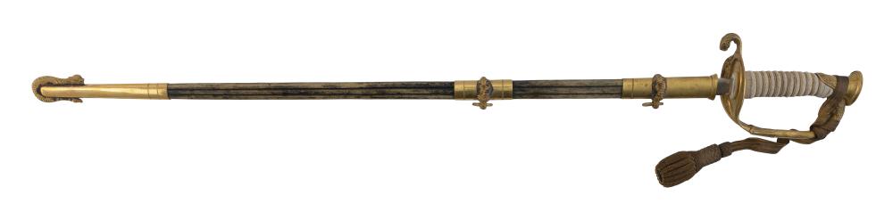 U.S. NAVY OFFICER'S SWORD AND