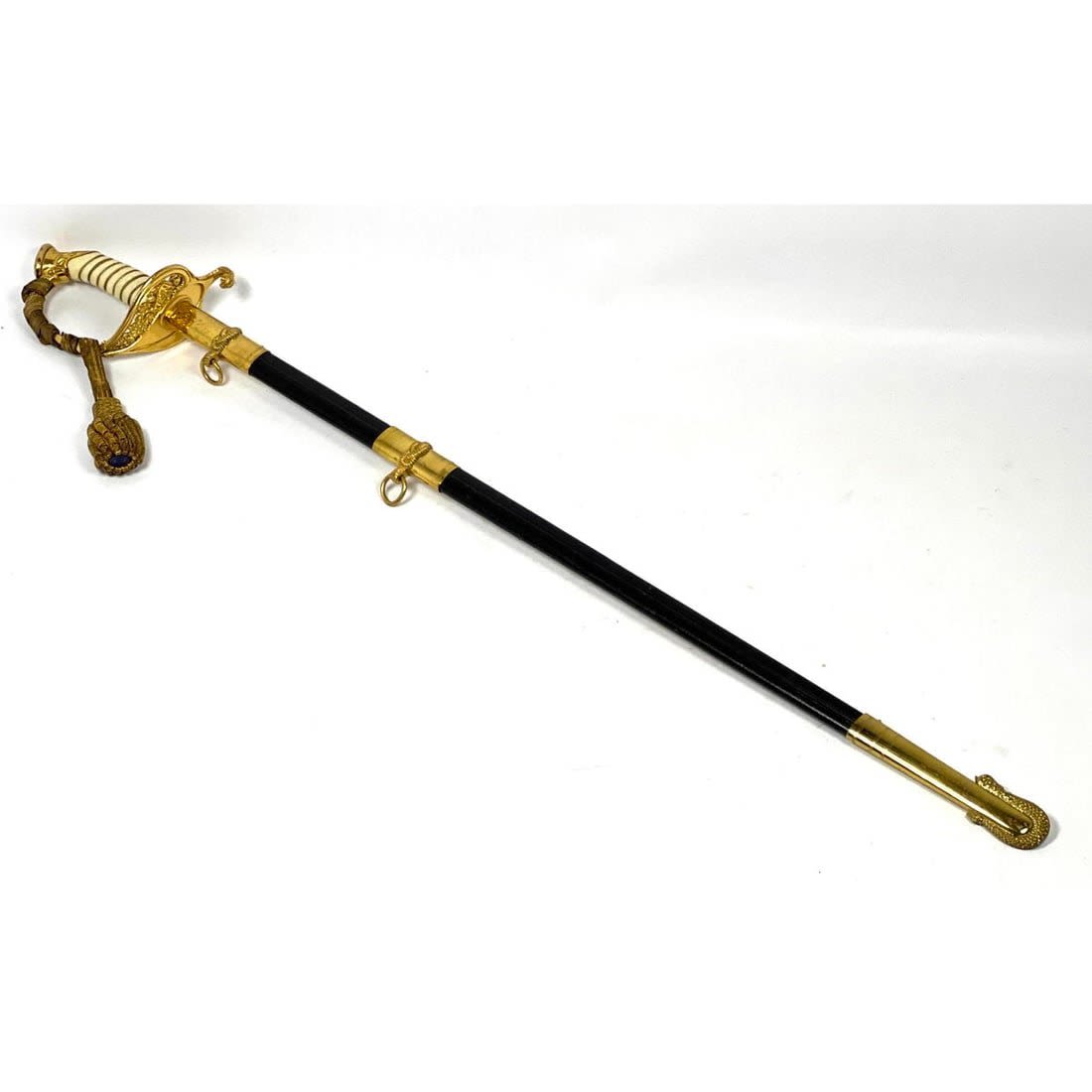 US NAVY Sword with Sheath. JAMES