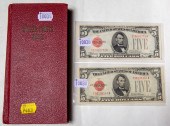 U.S. NOTES NOTEBOOK & TWO 1928