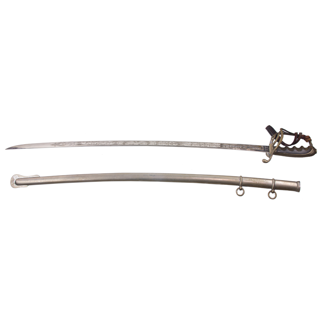US OFFICER'S DRESS SWORD, BENT &