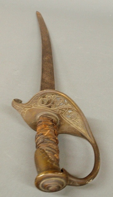 U.S. officer's sword 19th c. with a