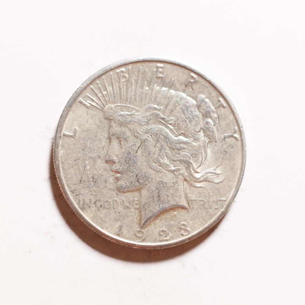 US PEACE DOLLAR 1923 SUS Peace