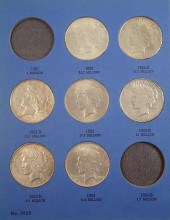 U.S. PEACE TYPE SILVER DOLLAR