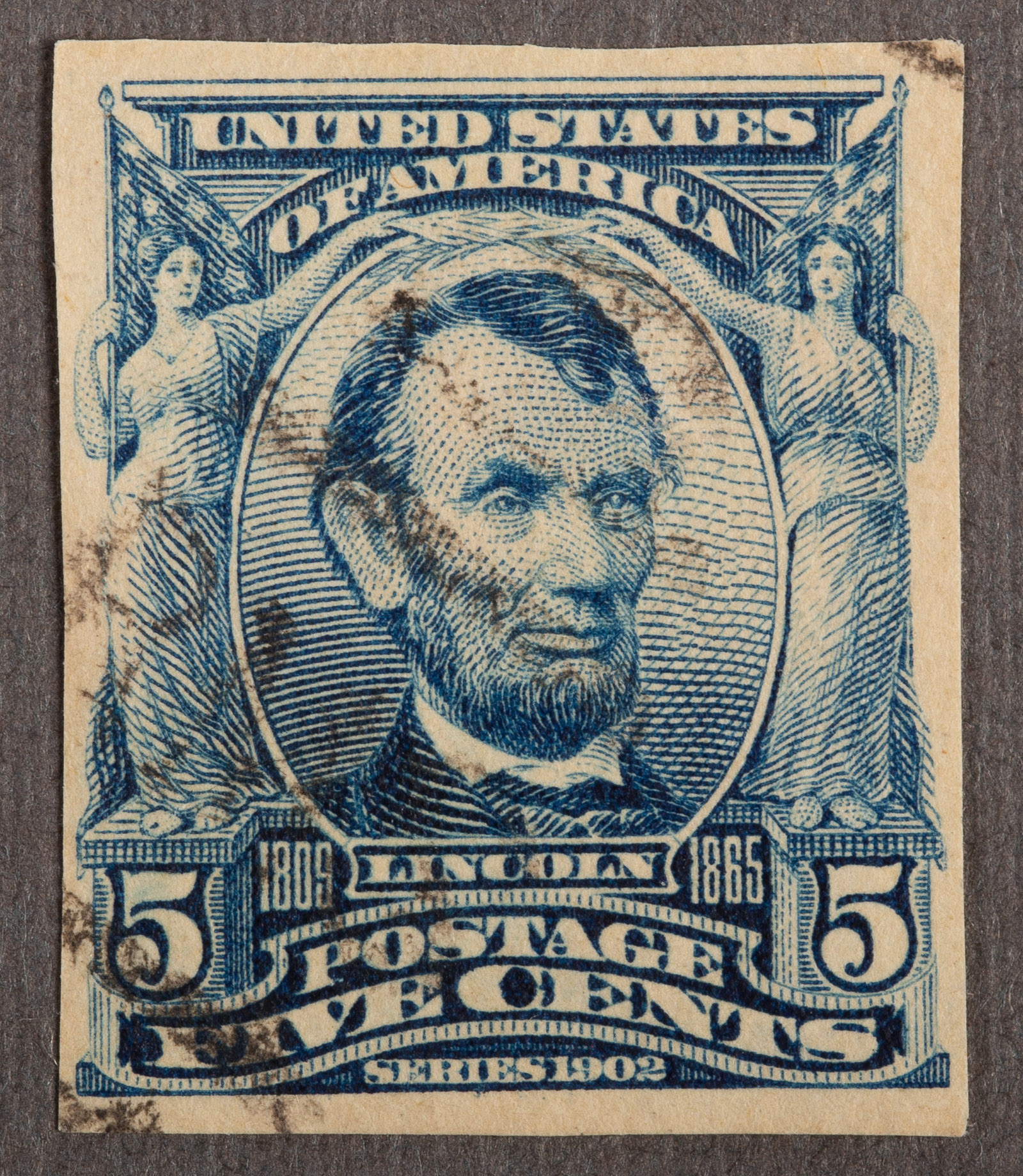 U.S. POSTAGE STAMP: 5 C.,