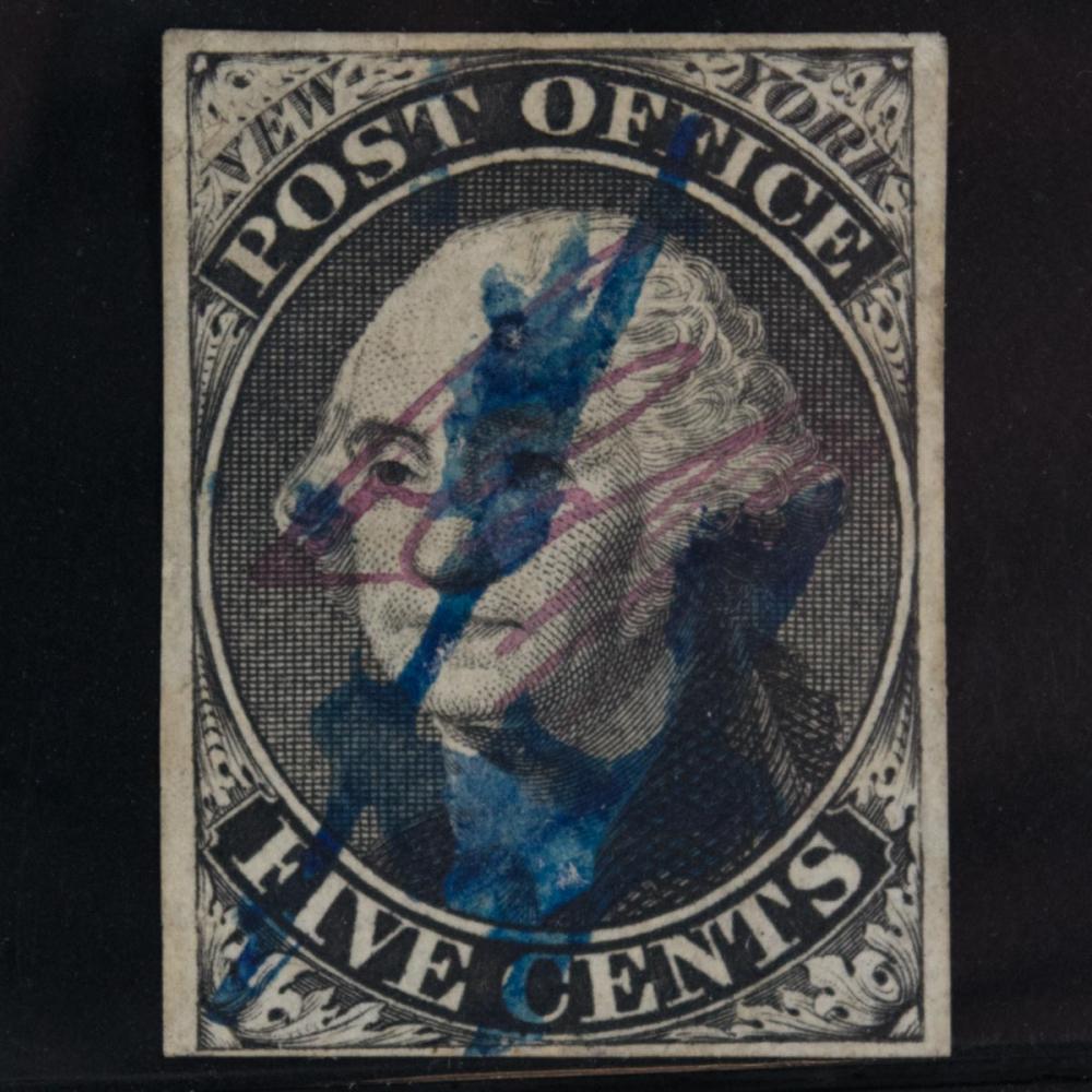 U.S. POSTAGE STAMP, WASHINGTON 5C