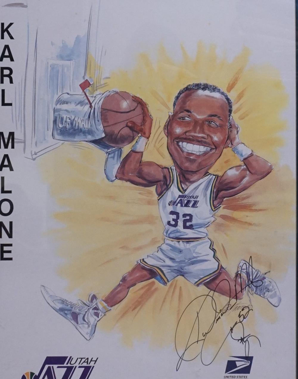 US POSTAL SERVICE KARL MALONE