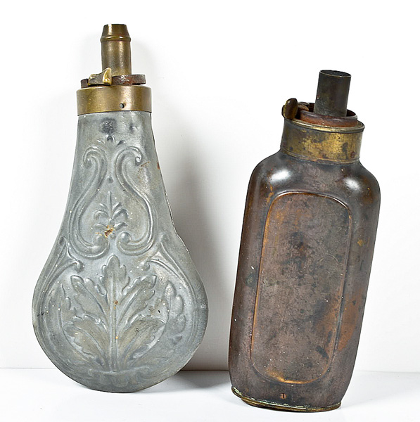 US Powder Flasks Lot of Two Lot
