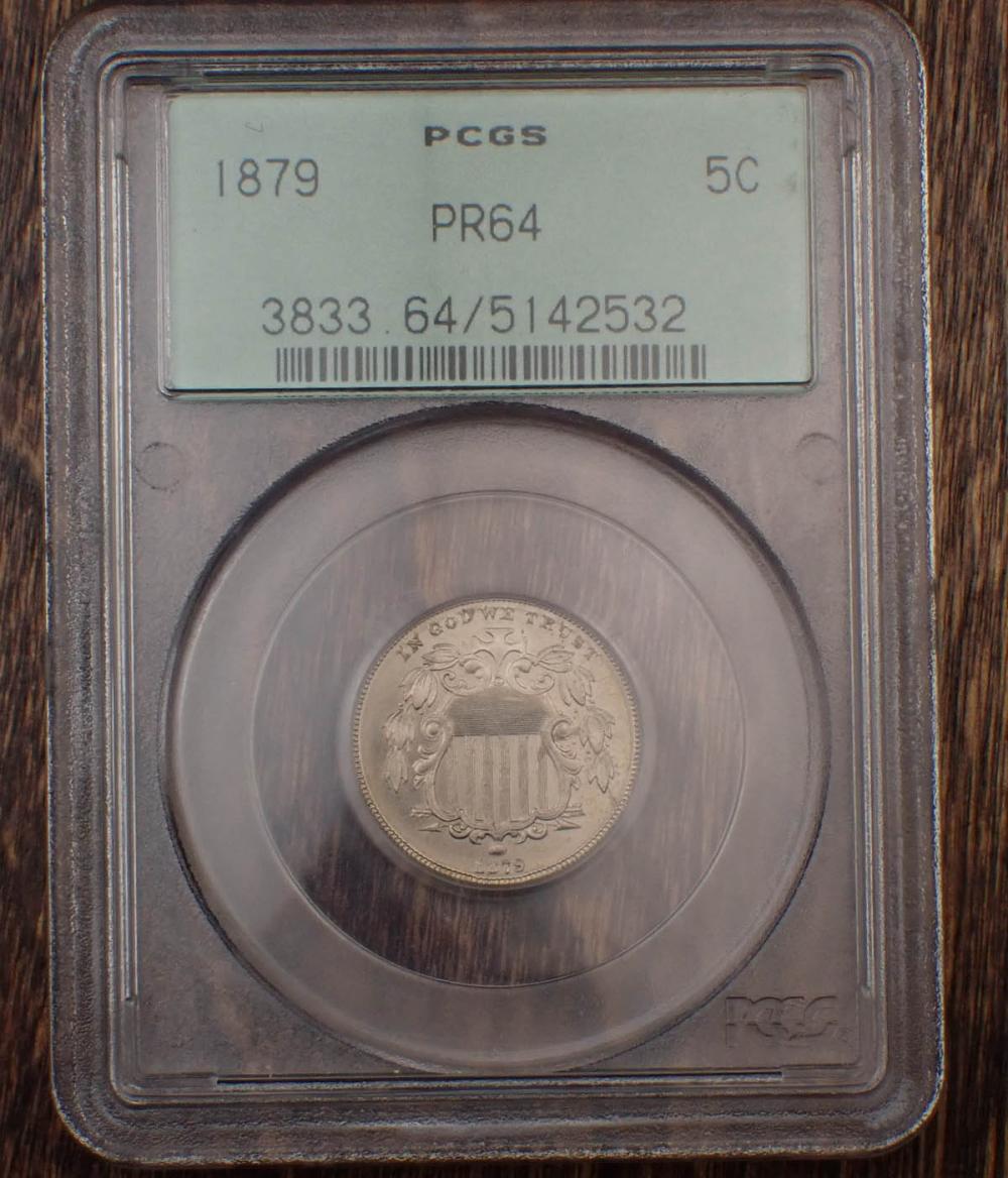 U.S. PROOF SHIELD NICKELU.S.
