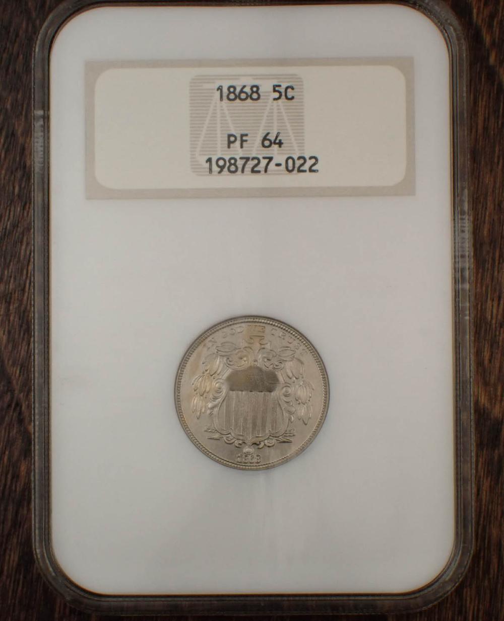 U.S. PROOF SHIELD NICKELU.S.