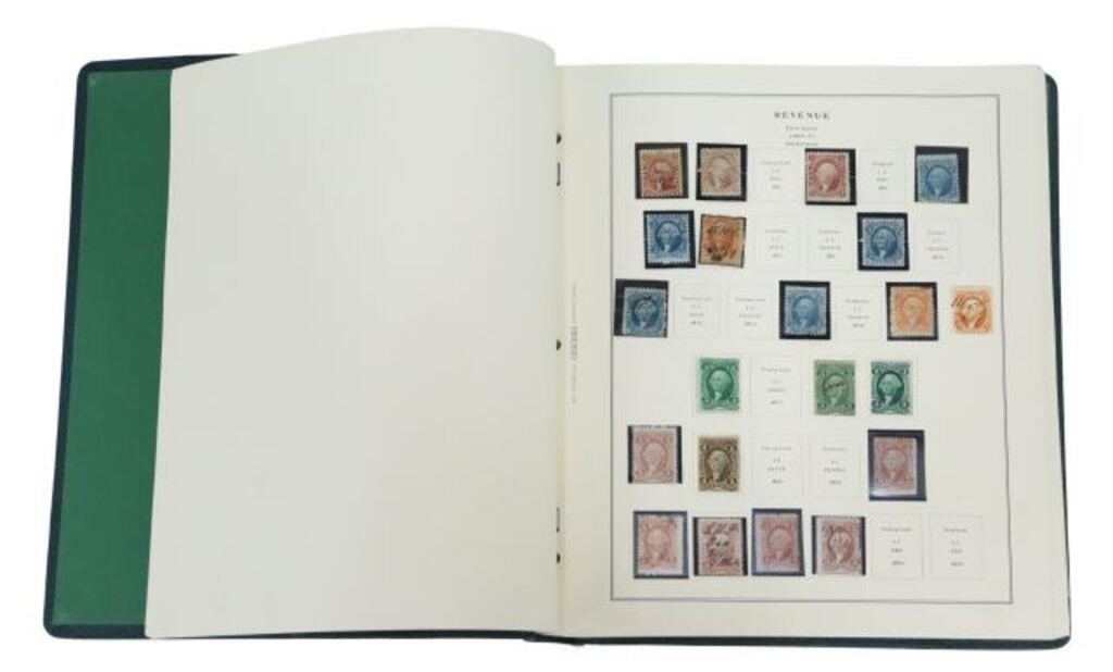 U.S. REVENUE STAMP ALBUM