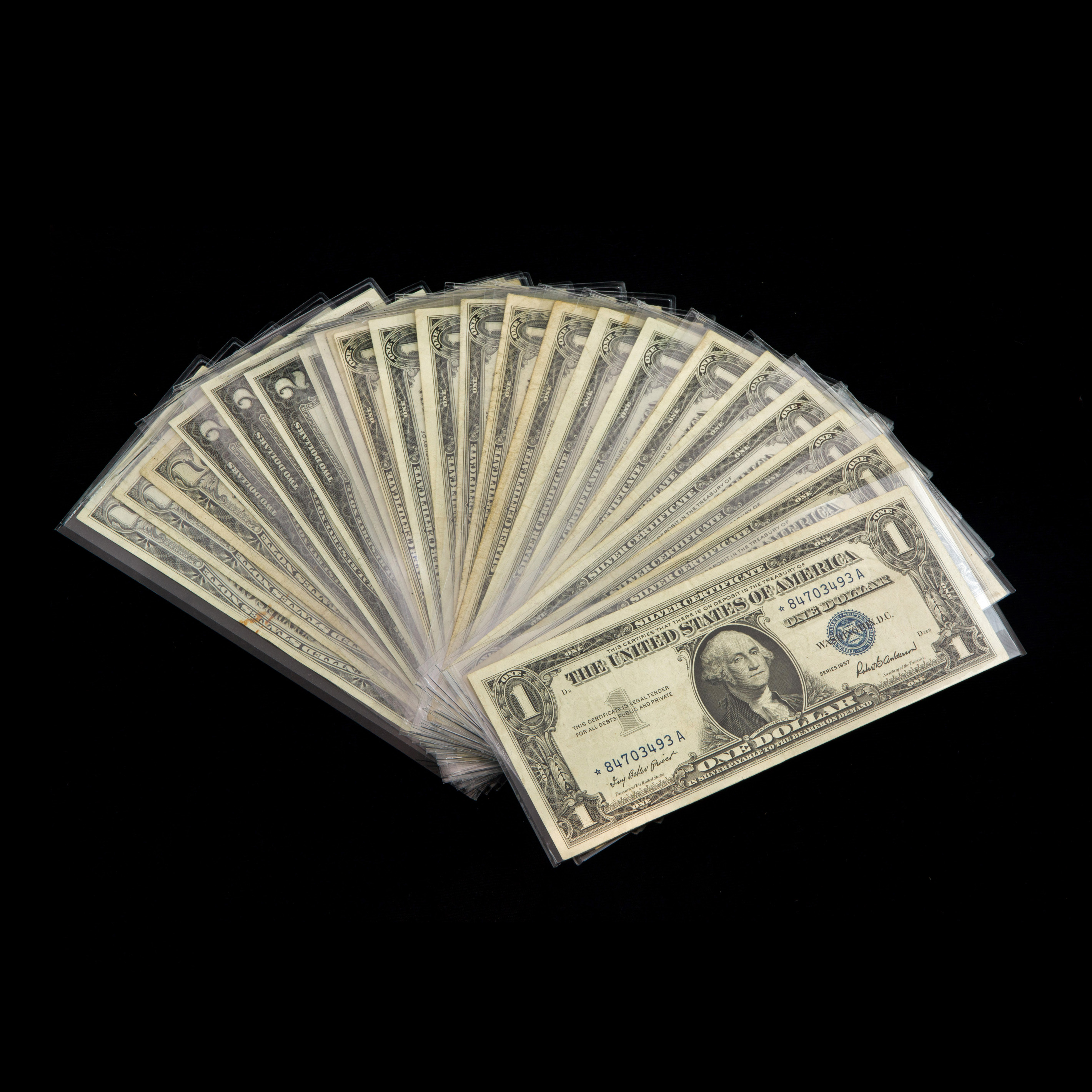 US SILVER CERTIFICATE CURRENCY US