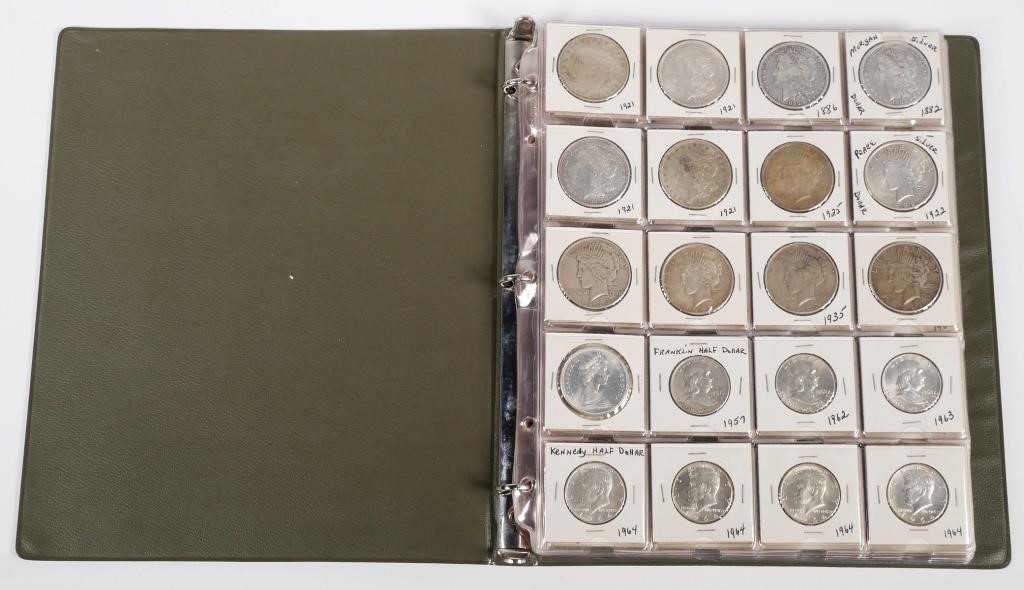 US SILVER COIN COLLECTION IN