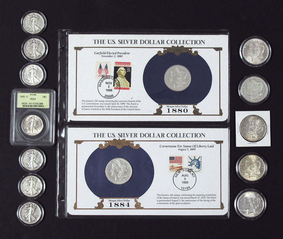 US SILVER COIN COLLECTION OF