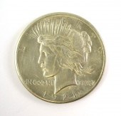 U.S. SILVER DOLLAR, PEACE TYPE