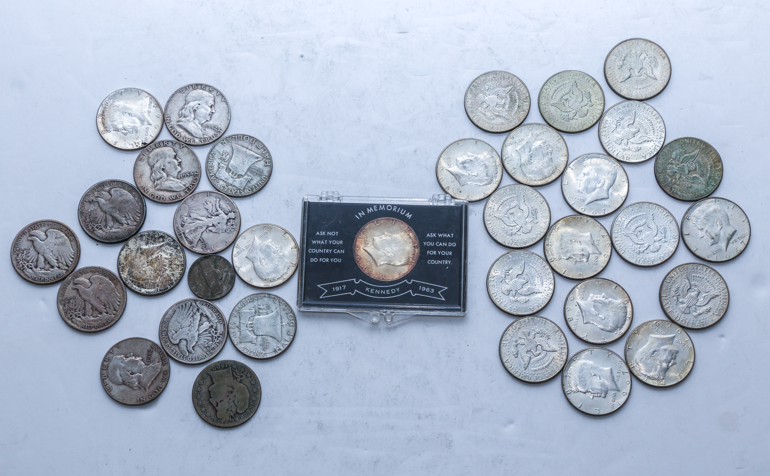 US SILVER HALF DOLLAR COLLECTION 15
