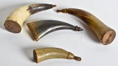 US Small Powder Horns Lot of F