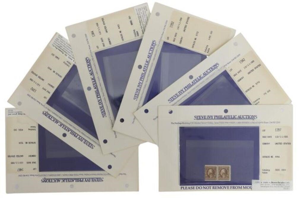 US STAMP COLLECTION #524, 572, 446,