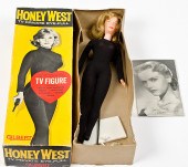 US Toy Honey West Doll In Box