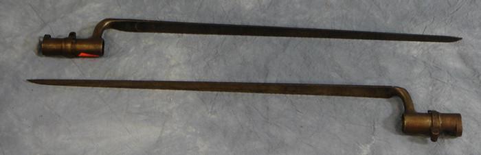 "U.S." triangular bayonet, very