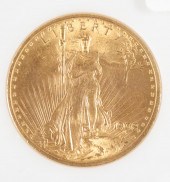 U.S. TWENTY DOLLAR GOLD COIN,