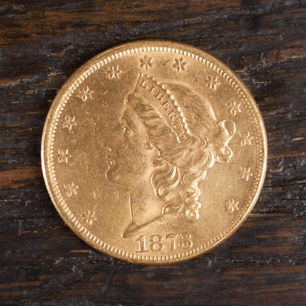 U.S. TWENTY DOLLAR GOLD COIN,