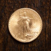 U.S. TWENTY DOLLAR GOLD COIN,