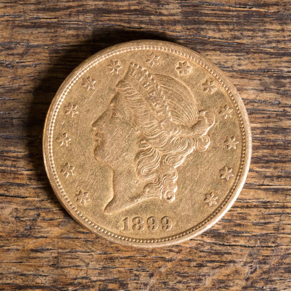 U.S. TWENTY DOLLAR GOLD COINU.S.